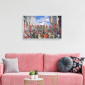 パオロヴェロネーゼ – ザ結婚ズアットカナ キャンバスプリント (インサイチュ (リビング))