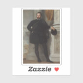 パオロヴェロネーゼ（パオロカリアリ） – 男のポートレート シール (シート)