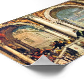 パオロヴェロネーゼ – レビの家で饗宴 ポスター (角)