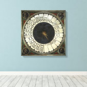 パオロ・ウチェッロによるドゥオモの時計 キャンバスプリント (インサイチュ (ウッドフロア))