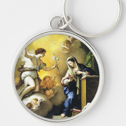 パオロ・デ・マッテイスによる受胎告知, 1712. キーホルダー (正面)