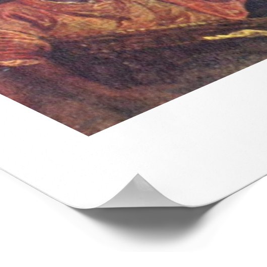 パオロ・ヴェロネーゼによる少年モーセの救出 ポスター (角)