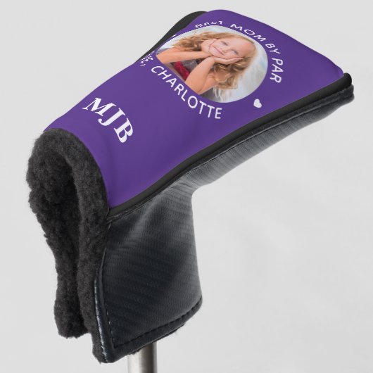 パカスタムルプ最高のラパープルの写真のママモダンー ゴルフヘッドカバー (3/4 正面)