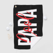 パカッコいいパ ゴルフタオル (インサイチュ)