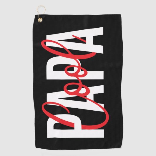 パカッコいいパ ゴルフタオル (正面)