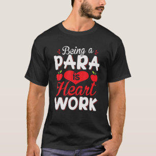 パカッコいいラプロ男性へ女性パラ先生A Tシャツ