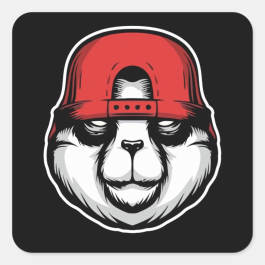 パカッコいいンダ スクエアシール (正面)