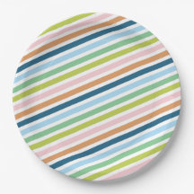 パカラフルステルストライプパターン