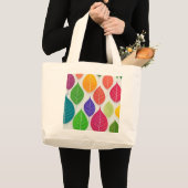 パカラフルステル離れミニマルバッグ ラージトートバッグ (正面(商品))