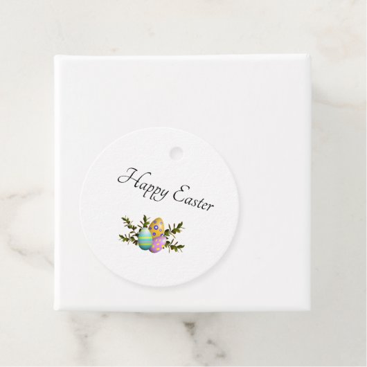 パカラフルステル飾イースターエッグ フェイバータグ (インサイチュ)