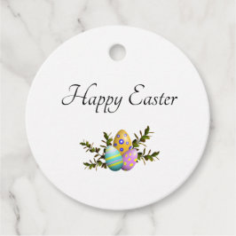 パカラフルステル飾イースターエッグ フェイバータグ