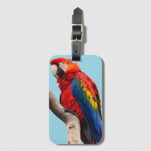 パカラフルロットポートレート ラゲッジタグ (正面縦)