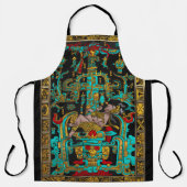 パカル素晴らしの墓の蓋 – パレンケ宇宙飛行士 エプロン (正面)