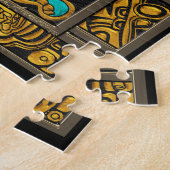 パカル素晴らしの墓の蓋 – パレンケ宇宙飛行士 ジグソーパズル (側面)