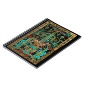 パカル素晴らしの墓の蓋 – パレンケ宇宙飛行士 ノートブック (左側)