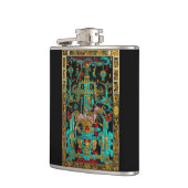 パカル素晴らしの墓の蓋 – パレンケ宇宙飛行士 フラスク (左)