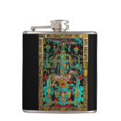 パカル素晴らしの墓の蓋 – パレンケ宇宙飛行士 フラスク (正面)