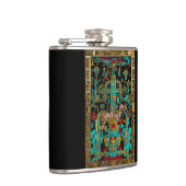 パカル素晴らしの墓の蓋 – パレンケ宇宙飛行士 フラスク (右)