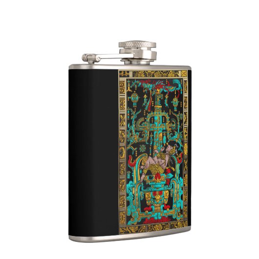 パカル素晴らしの墓の蓋 – パレンケ宇宙飛行士 フラスク (右)