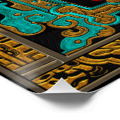 パカル素晴らしの墓の蓋 – パレンケ宇宙飛行士 ポスター (コーナー)