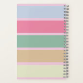 パガーリーステルモノグラムのフルネーム注記 ノートブック (裏面)