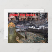 パキスタンからの挨拶 ポストカード (正面/裏面)