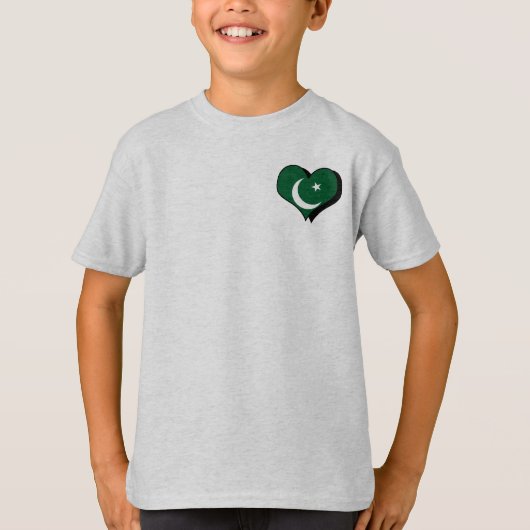 パキスタンが好き Tシャツ (正面)
