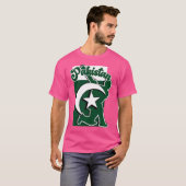 パキスタンのクリケット Tシャツ (正面フル)