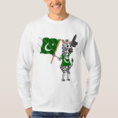パキスタンのシマウマ Tシャツ (正面)