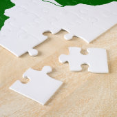 パキスタンの地図の旗 ジグソーパズル (側面)