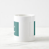 パキスタンの旗 コーヒーマグカップ (中央)