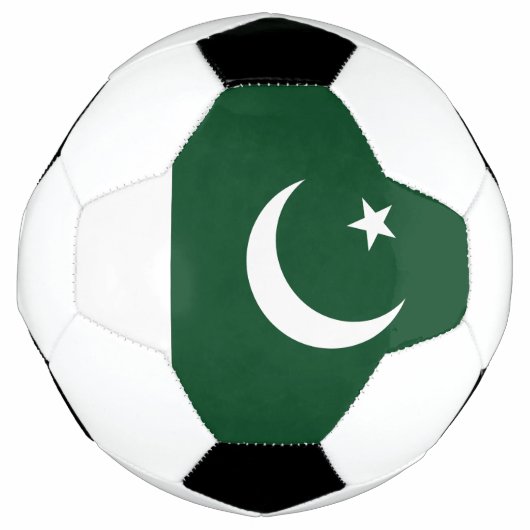 パキスタンの旗 サッカーボール (正面)