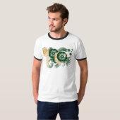 パキスタンの旗 Tシャツ (正面フル)