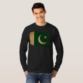 パキスタンの旗 Tシャツ (正面フル)