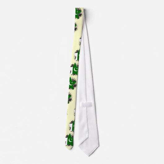 パキスタンの星 ネクタイ (裏面)