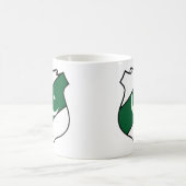 パキスタンの盾 コーヒーマグカップ (中央)