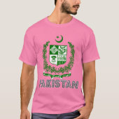 パキスタンの紋章 Tシャツ (正面)