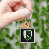 パキスタンの金属紋章 キーホルダー (手)