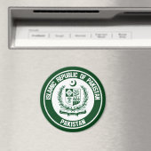 パキスタンラウンドエンブレム マグネット (インサイチュ (食洗機))