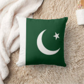 パキスタン国旗のアメリカのモジョ枕 クッション (ブランケット)