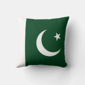 パキスタン国旗のアメリカのモジョ枕 クッション (裏面)