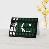パキスタン国旗の愛国的誕生日 カード (黄色い花)