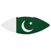 パキスタン国旗を持つ愛国的なアメリカンフットボール アメリカンフットボール (パネル)