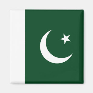 パキスタン国旗を掲げた磁石 マグネット