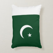 パキスタン国旗 アクセントクッション (正面(垂直))