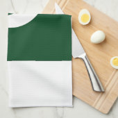 パキスタン国旗 キッチンタオル (四つ折り)