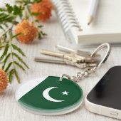 パキスタン国旗 キーホルダー (正面右)