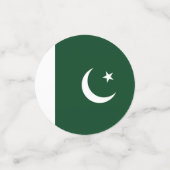 パキスタン国旗 コンフェッティ (スモール正面)