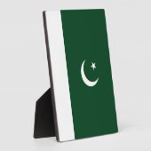 パキスタン国旗 フォトプラーク (側面)