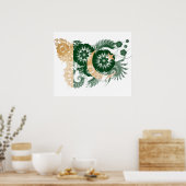 パキスタン国旗 ポスター (キッチン)